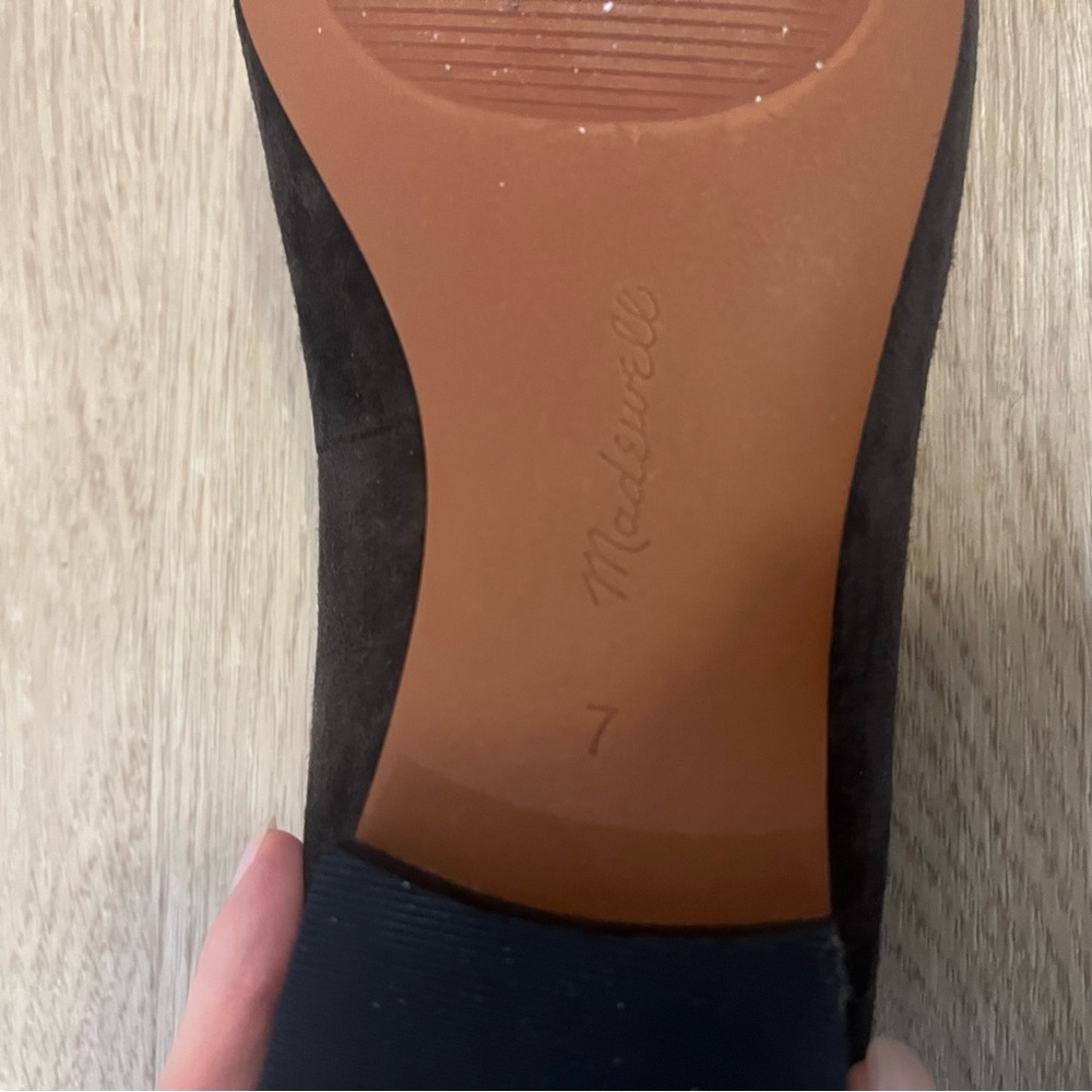 [NWOT] Madewell The April Ballet Flat in Dark Carob Size 7 - Picture 9 of 10